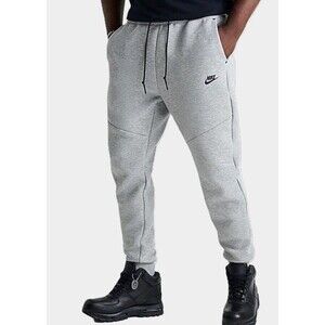 Nike Sportswear Tech Fleece Gray Joggers Sweatpants CU4495-063 Men’s M